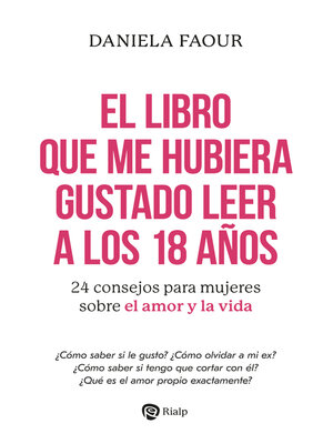 cover image of El libro que me hubiera gustado leer a los 18 años